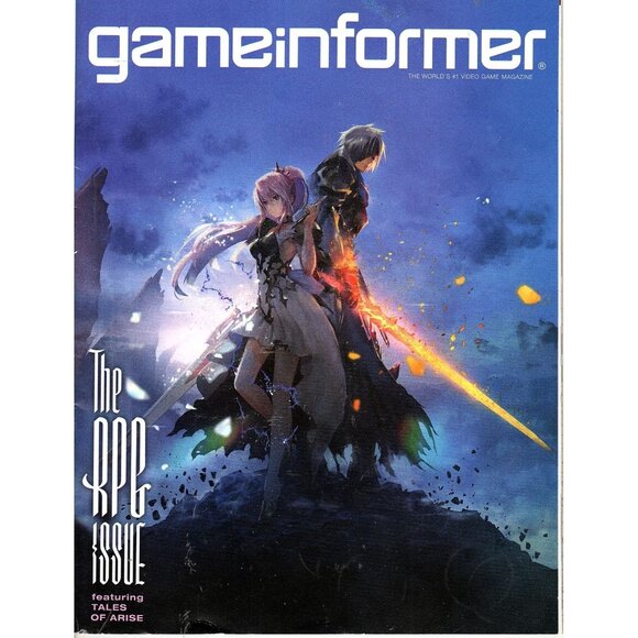 Game Informer Magazine August 2021 Featuring Tales Of Arise RPG Cover Art - Picture 1 of 2